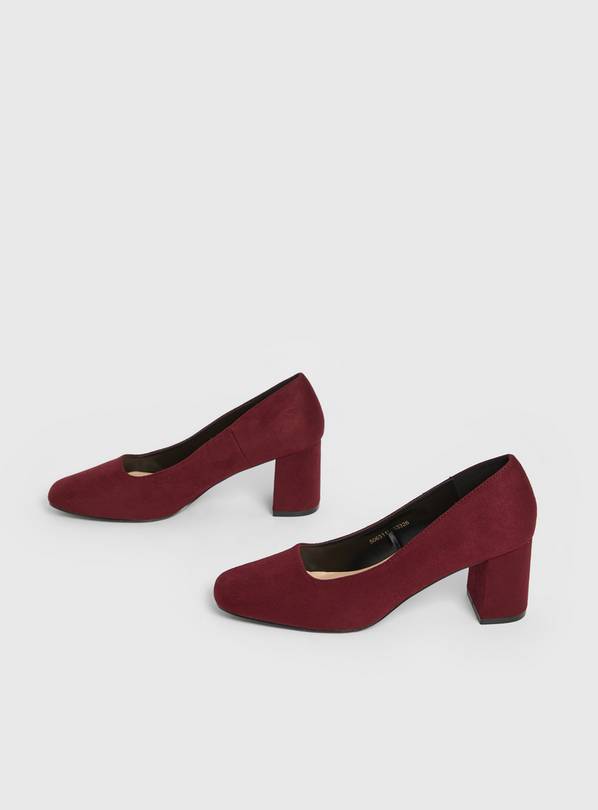 Red on sale block shoes